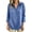 01# Blue, variant on Cotton Tops for Women Ihhxva Loose Fit Button Detail Moisture-Wicking Relaxed Button-Up Blouse Summer Linen- Top S-3XL