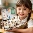 thumbnail image 6 of Pocket Bear in Tin Box, Mini Plush Toy Keepsake with School-Themed Illustration, Comfortable Gift for First Day of School Students, 6 of 6