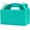 Teal, variant on Teal Gable Box with Handles, 30  9.45x5x5 inch Sturdy Colorful Cardstock  Boxes for Christmas Birthday Party Favors,  Presentation Boxes with