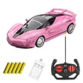 thumbnail image 1 of NAOJIE Voiture de Course Télécommandée Sans Fil à Grande Vitesse & 2.4ghz, Système Esp & Adaptable à Divers Terrains-Rose, Télécommande de Course, Voitures Télécommandées, Jouets pour Garçons 6-8 Ans, 1 of 6
