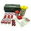 ZING RecycLockout Lockout Tagout Kit, 32 Component, Deluxe Tool Box