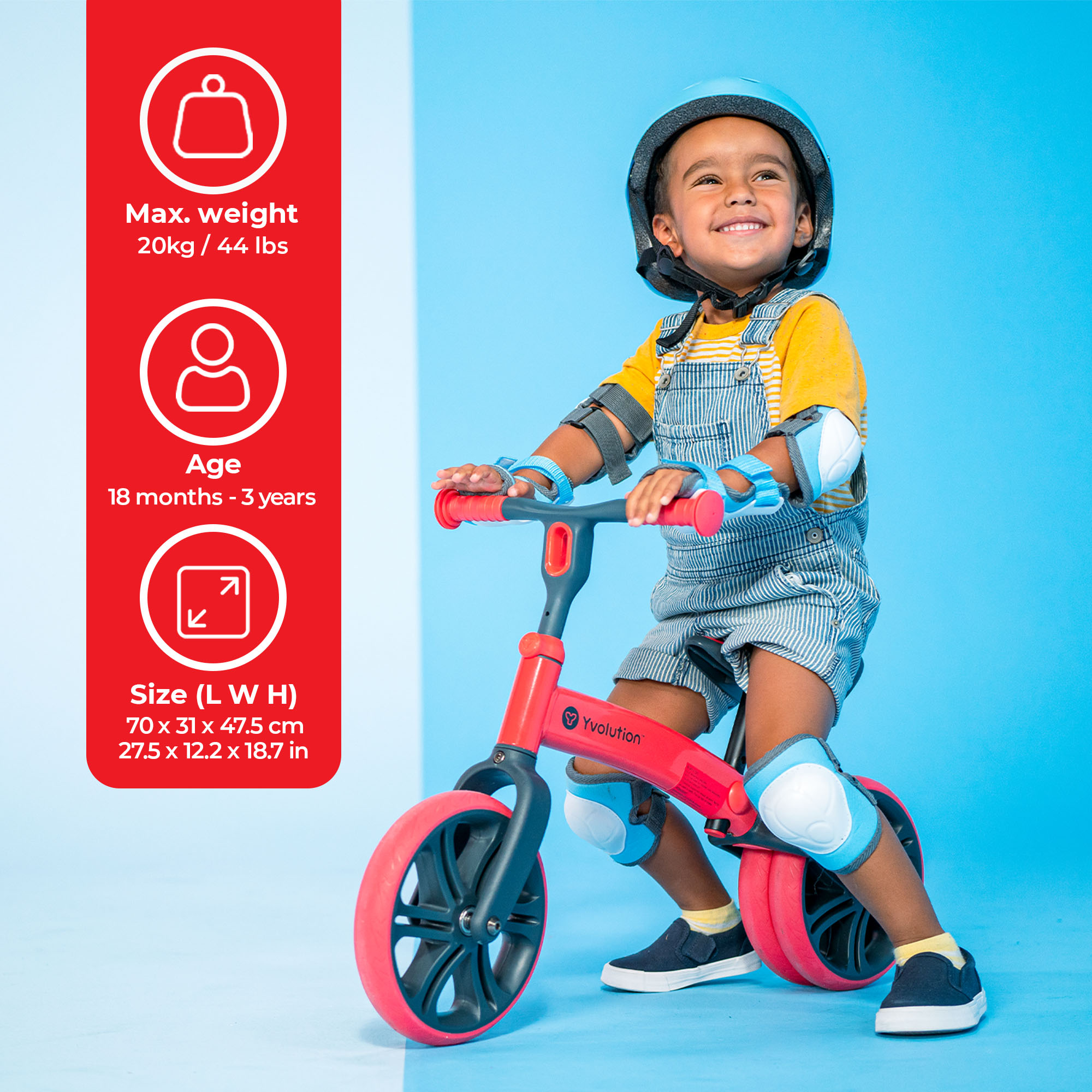 Yvolution Velo Junior 9 Inch Balance Bike photo 6