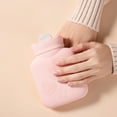thumbnail image 5 of Knitted cover Silicone Hot Water Bag for Pain Relief, Cramps, Back, Neck, Feet, Menstrual Cramps, 5 of 5