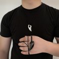 thumbnail image 2 of Guardurnaity Collar de moda cuello ajustable decoración personalizada colgante adorno joyería marido novio regalo para fiesta trabajo Ropa, zapatos y accesorios Miscelánea Plata Guardurnaity AP012303-02, 2 of 6