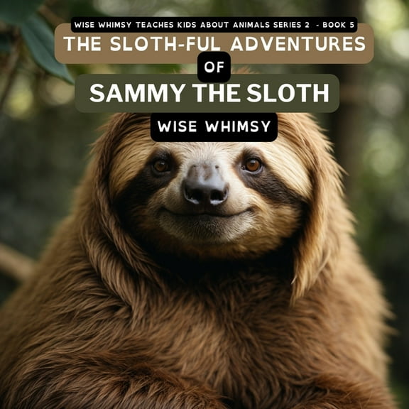 Wise Whimsy Teaches Kids about Animals S The Sloth-ful Adventures of Sammy The Sloth, Book 5, (Paperback)