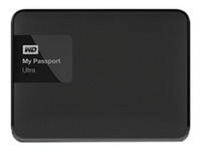 WD My Passport Ultra 500GB USB 3.0 Secure portable drive with auto backup Classic Black - image 4 of 6