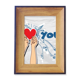thumbnail image 1 of La celebración de San Valentín corazón signo te amo Marco de imagen marco de escritorio, 1 of 4