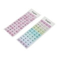 thumbnail image 4 of Keyboard Stickers, English Language PVC Keycaps Stickers with Coating for 10in to 17in Laptop PC Keyboards, 4 of 7