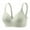 Light Green, variant on Women Bra Adjustable Shoulder Strap Full Coverage Wire-free Back Buckle Clousre 3/4 Foam Cup Daily Sport Commuting Bra