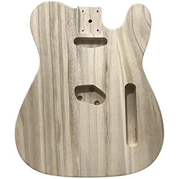 Polished Wood Type Electric Guitar Barrel DIY Electric Maple Guitar Barrel Body for TL Style Guitar$$Music