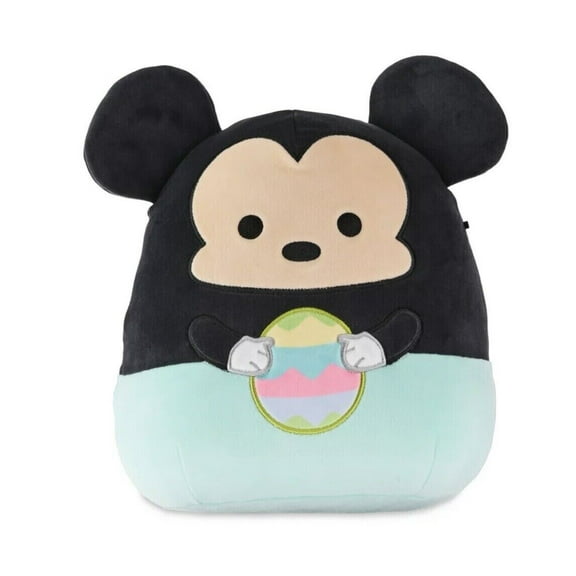 Squishmallow 10" Disney Mickey Mouse Holding An Egg EASTER PLUSH 