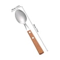 thumbnail image 2 of BESTYASH Long Handled Dessert Spoons 5Pcs Assorted Color For Meal Serving, 2 of 8