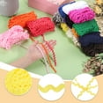 thumbnail image 3 of Ruban à Franges Ondulant 29.5 Yards Jaune Rick Rack 5mm pour Couture Bricolage Vêtements Cadeau, 3 of 6