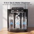 thumbnail image 2 of Joreek 3-in-1 Water Dispenser with Ice Maker, Cold & Hot Water Dispenser with Countertop Ice Maker, Loading 3 or 5 Gallon Bottle for Home/Kitchen/Office, 2 of 9