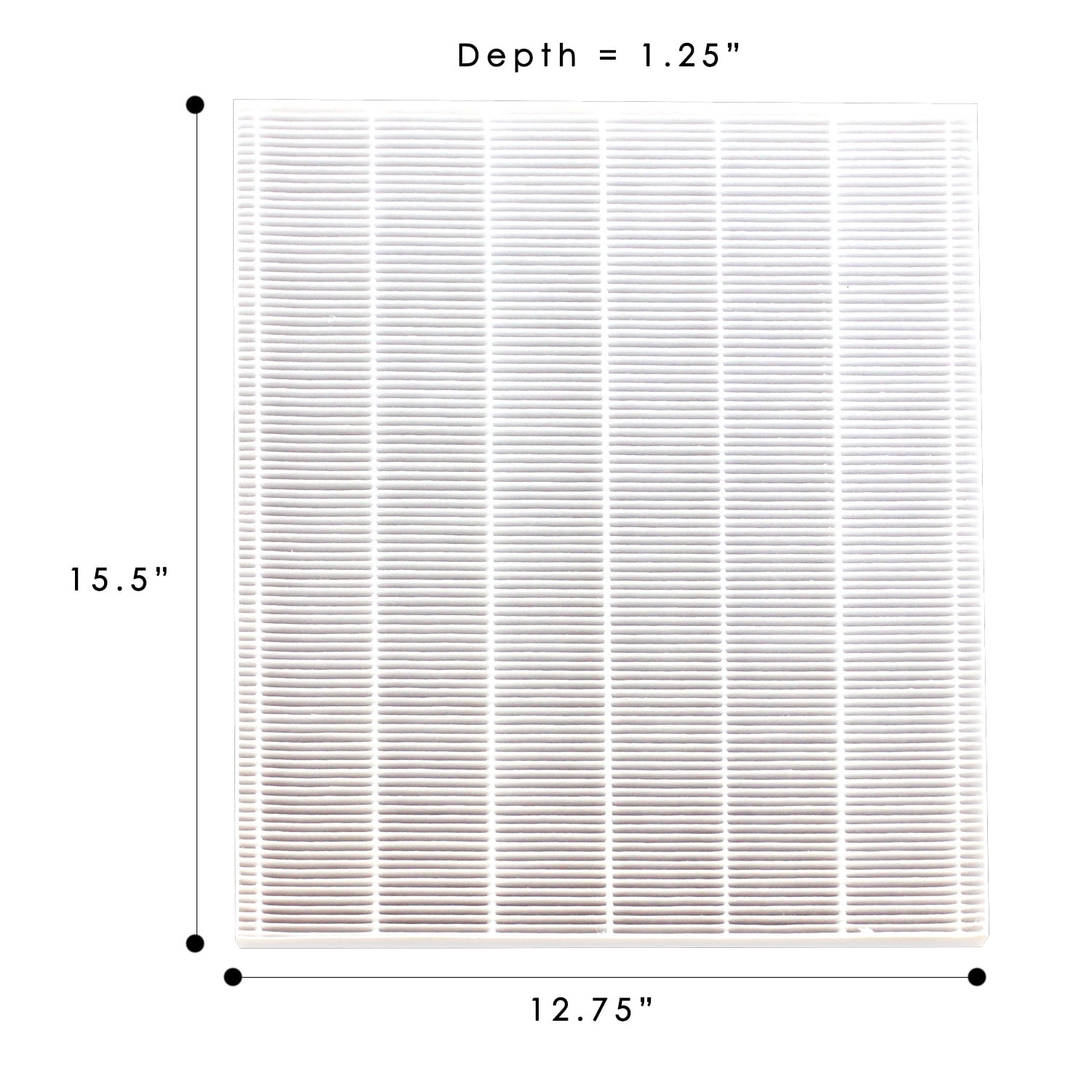 MaximalPower Replacement HEPA Filter for Coway AP 1512HH & AP 1512HH-FP Air Purifiers (2 Sets & Brush)