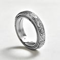 thumbnail image 6 of Stibadium Men Women Stainless Steel Vintage Foldable Open Astronomical Sphere Ball Ring, 6 of 9