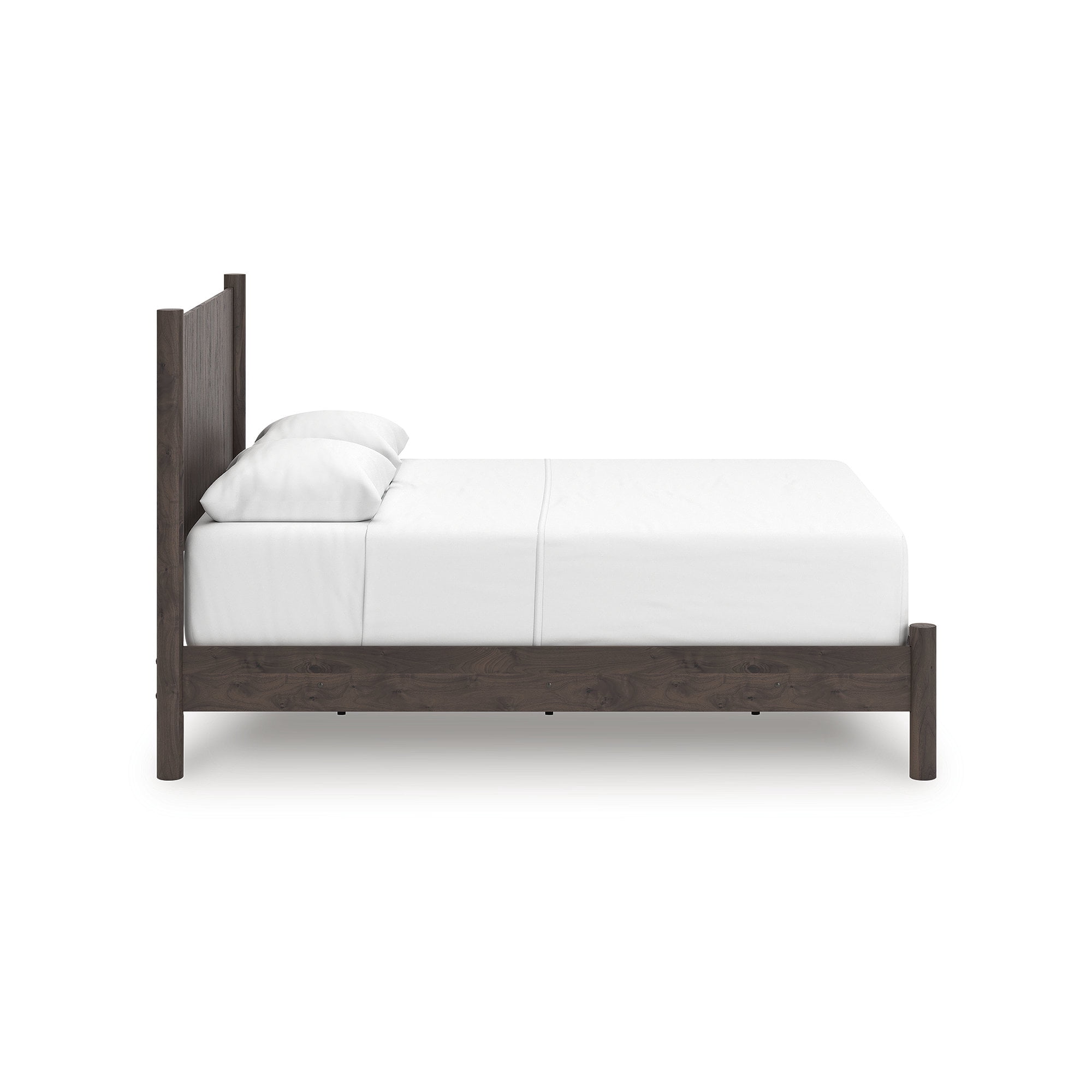 Signature Design by Ashley Cadmori Modern Queen Panel Bed, Brown
