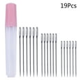 thumbnail image 4 of 19 Pcs Anti Rust Sewing Needles Silver for DIY and Knitting Projects, 4 of 8