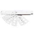 thumbnail image 3 of Ventilador plegable de aluminio Medidor de montaje de y piedras Medición de milímetros de Herramientas para joyas Ventilador 6pcs BLESIY Medidor de quilates de piedras preciosas de diamante, 3 of 8