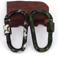 thumbnail image 5 of SagaSave 1/2/5 Pcs Camouflage Buckle Lock Carabiner D-Shaped Aluminium Alloy, 5 of 5