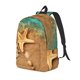 thumbnail image 1 of Disketp Starfish And Seashell 1 print Canvas Backpack Lightweight Travel Daypack Student Rucksack Laptop Backpack-Medium, 1 of 5