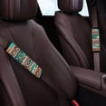 thumbnail image 3 of Chririnla Car Seat Belt Pads Breathable Polyester, Compatible with, Suitable for Van, Geometric, 3 of 8