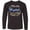 AB-Black, variant on Inktastic Whale, Hello Cute Whale Shark with Bubbles Long Sleeve Youth T-Shirt