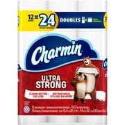 Charmin Ultra Strong Toilet Paper Double Rolls - 12 CT