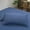 Dark Blue, variant on WZXPWT Solid Color Queen Pillowcase, 20"x30" Polyester Sleep Pillow Cover, Breathable and Soft Pillow Sham