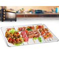 thumbnail image 3 of TeamFar Baking Sheet with Rack Set, Stainless Steel Baking Pan Tray Cookie Sheet with Cooling Rack, Non Toxic & Healthy, Easy Clean & Dishwasher Safe, 3 of 8