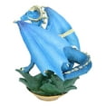 thumbnail image 3 of Fantasy Holiday Spirit Blue Advent Candle Dragon Christmas Tree Hanging Ornament, 3 of 7