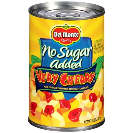 (6 Pack) Del Monte Very Cherry Mixed Fruit, 14.5