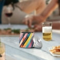 thumbnail image 5 of Yayeee Ashtray with Lid for Cigarette Smokeless Stainless Steel Home Ash Holder, Color Striped, 5 of 7