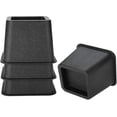 thumbnail image 1 of 4 elevadores de muebles de 3 pulgadas, ajustables, para silla, sofá, patas resistentes, elevadores de cama, color negro, 1 of 5