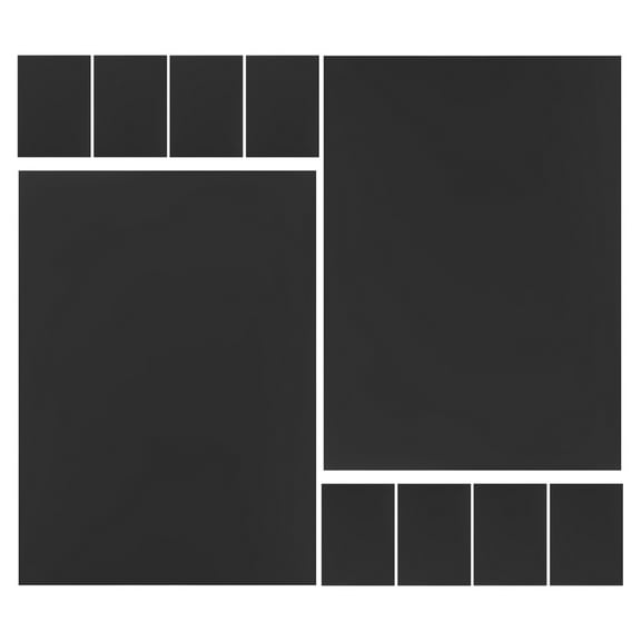 Hemoton 40 Sheets Black Cardstock Thick Cardstock Paper Heavyweight Construction Paper For Invitations Christmas Cards Menus Decorations Diy Cards Scrapbook Calligraphy