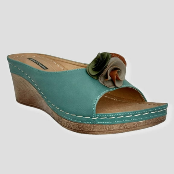 SYDNEY Slip-On Wedge Women's Sandals
