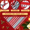 thumbnail image 2 of Bandanas para perros Newwiee, 200 unidades, ajustables, navideñas, 64 x 43 cm, 2 of 6