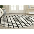 thumbnail image 2 of SAFAVIEH Chatham Jahn Geometric Diamonds Wool Area Rug, Ivory/Black, 6' x 9', 2 of 10