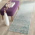 thumbnail image 4 of SAFAVIEH Passion Madrid Damask Area Rug, Lavender/Ivory, 4' x 4' Square, 4 of 5