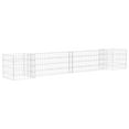 thumbnail image 2 of vidaXL Gabion Wall Gabion Retaining Wall Gabion Basket Cage Galvanized Steel, 2 of 6