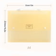 thumbnail image 2 of Blue Organ Bag 13 Compartment Folder Multifunctional Storage Bag A4 Expanding File Folder, Subdivision Accordion File Folder Mini Organizer Wallet for Cards, Coupons, Receipt,Tax Item, 2 of 6