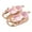 Gold, variant on Infant Baby Girls PU Leather Soft Sole Bowknot Princess Wedding Dress Mary Jane Flats Prewalker Newborn Light Baby Sneaker Shoes (3-6 Months, Pink)