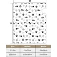 thumbnail image 5 of Stripes Cat Mailbox Covers Black and White Fish Footprint Ball of Yarn Magnetic Mailbox Cover for Home Garden Standard Size 18x21 Inch Creative Design Mail Box Post Letter Box Wraps, 5 of 6