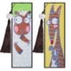 thumbnail image 1 of Wdftyju Marcapáginas con borla de cuero con forma de diamante especial, 2 uds., arte DIY (SQ13) Wdftyju 6td0ep3jl0cw4bf3D09, 1 of 9
