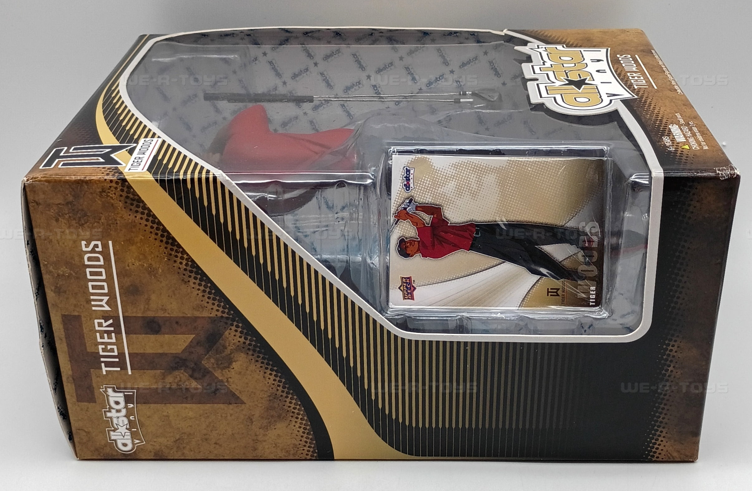 Tiger Woods All Star Vinyl Golf Action Figure 65693 Upper Deck