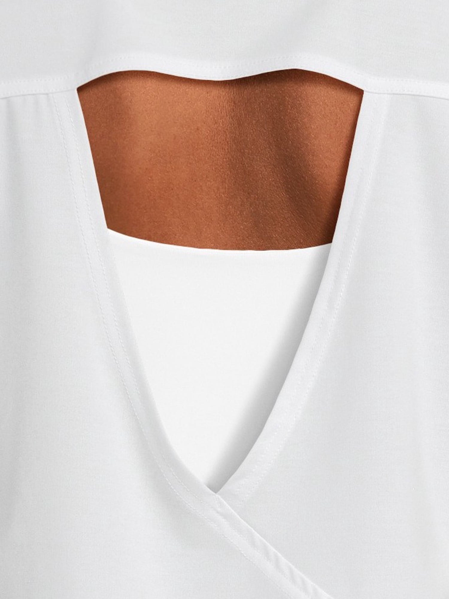 Avia Women's Cutout Back Dolman Sleeve T-Shirt, Sizes XS-XXXL