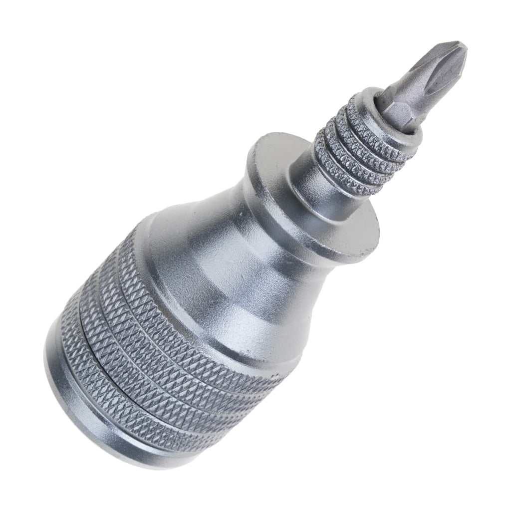 Yokua Multi-function Screwdriver with 6 Drill Bits1/4-inch Magnetic Screwdriver Set