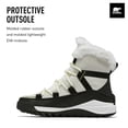 thumbnail image 3 of SOREL Women's ONA RMX Glacy Plus Waterproof Boot - Sea Salt, Black - 10.5, 3 of 6