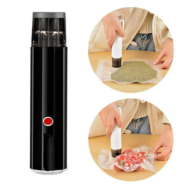 USB Rechargeable Cordless Handheld Vacuum Sealer Machine Food Saver For