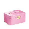 thumbnail image 3 of International Jewelry/Watch Case, Pink Leather, T.P, 3 of 5
